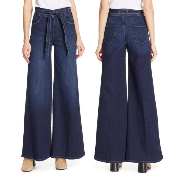 Frame Denim Denim - NEW Frame Denim Belted Le Palazzo Jeans Meribo